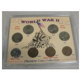 WWII Obsolete Coin Collection - w/ Silver Nickels