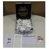 Mexican Train Dominoes Game w/ Travel Case