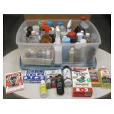 Household & Shop Chemicals, Paints, Cleaners, etc