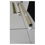 2 Fishing Poles, One 73", One 6-Pc Fly Rod