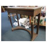 36" x 15" x 33" Vintage Hall Entry Table