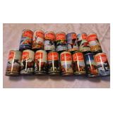 15 Vintage Schmidt Beer Cans (Opened) 12oz.