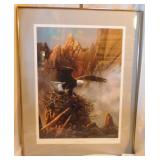Signed Anasazi Nest Builder II by T Blaylock Print