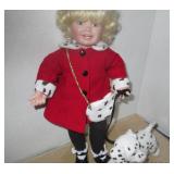 Ashton Drake Dottie & Spots & Dalmation Puppies