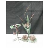 Metal Candle Holders/One Turned Kaleidoscope