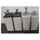 4 VNTG Ice Cream Shop Flavor Dispensers