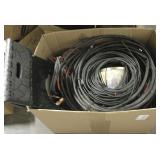 Box of Electrical Wires & Other Workman