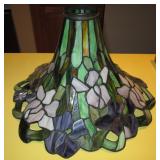9" Tall Stained Glass Lamp Shade