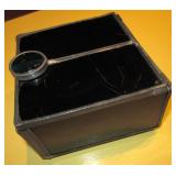 Stained Glass Trinket Box - 4.5" x 4.5" x 2.5"