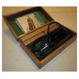 Vtg Dremel Moto-Tool w/ Manual & Wood Box