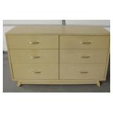 Mid-Century Modern Unagusta 6 Drawer Dresser
