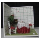 VNTG Miniature Wooden Deco Corner Room