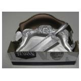 Vintage Styled Metallic Butler Table Scraper & Pan