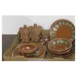 Mexican Pottery, Bowls, Plates Figurines & More
