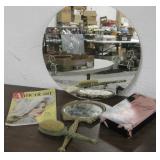 Vintage Mirrors, Brush & Hair Accessories