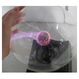 Argon Plasma Globe - 13"H x 8"D