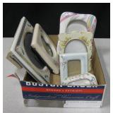 Lot of Various Porcelain Picture Frames