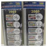 1999/2000 Vol. I & II 50 State Quarters Portfolio