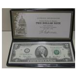 1776 USA $2 Note First Issued by Cont. Congress