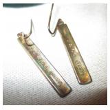 Tiffany & Co. .925 Silver Rectangular Earrings