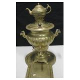 Russian Samovar Styled Brass Beverage Urn