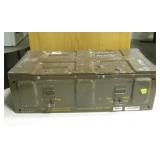 VNTG Military Brown Metallic Ammunition Case