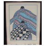 Sin Titulo by Amado Maurilio Pena Jr. Framed Print