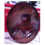 14" x 18" Cut & Raised Steel Weary Warrior Art