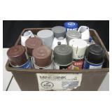 Lot of Various Spray Paint Cans (Used)