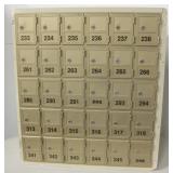 VNTG 5 x 6 Slot US Mailbox 27" x 23.5" x 14.25"