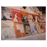 Vintage Ephemera Musical Sheet Booklets