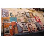 Vintage Ephemera Musical Sheet Booklets