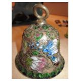 3" Diameter Cloisonne Bell