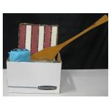 Lot of Paddle, Canteen, Lunchebox & Deco USA Flag