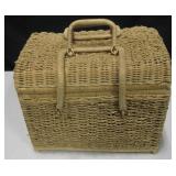 VNTG Wicker Picnic Basket w/ Accessories