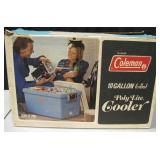 VNTG Colman Co. 10gl / 38lt Poly Lite Cooler