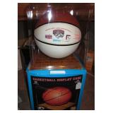 Steve Alford Signed Basketball - Former UNM Coach