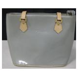 Prada Vela Nero Handbag Silver Tone w/ Dust Bag