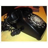Vintage Western Electric Black Rotary Telephone
