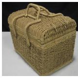 VNTG Wicker Picnic Basket w/ Accessories