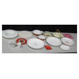 Lot of White Porcelain & China Plates & Others