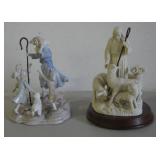 2 Crystal Cathedral Ministries Porcelain Figurines