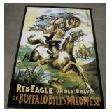 Sky Hawk Co. Red Eagle Theme Rug, 60" x 39"