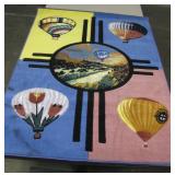 Sky Hawk Co. N.M. Balloon Theme Rug, 60" x 39"