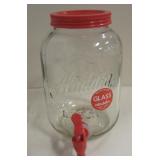 Large Alladdin Mason Drink Dispenser Jar, 10"H