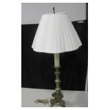 VNTG Styled Bass Tone Tall Table Lamp, 41"H