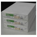 3 Reams Domtar 20/50lb Tan Colored Copy Paper