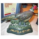Pheasant Cast Iron Door Stop - Wright Studios