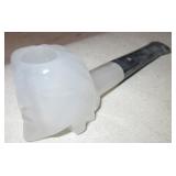 Carved Onyx Pipe - 4.5" Long