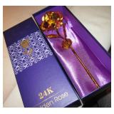 9.5" 24K Golden Rose w/ Gift Box